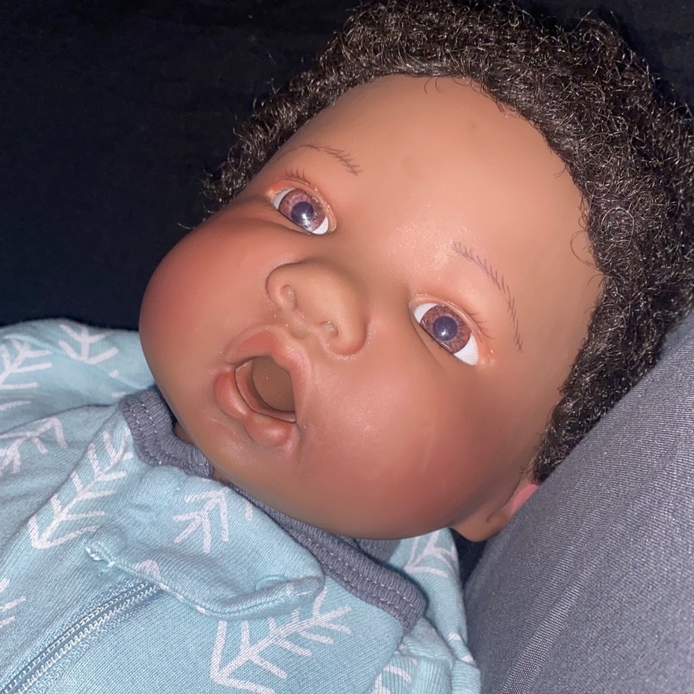 Charming vintage 1996  LEE MIDDLETON Baby Doll in Teal Outfit